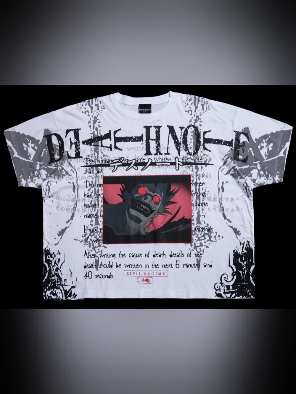 Civil Regime "Eyes Of The End" Everyday Basic Tee